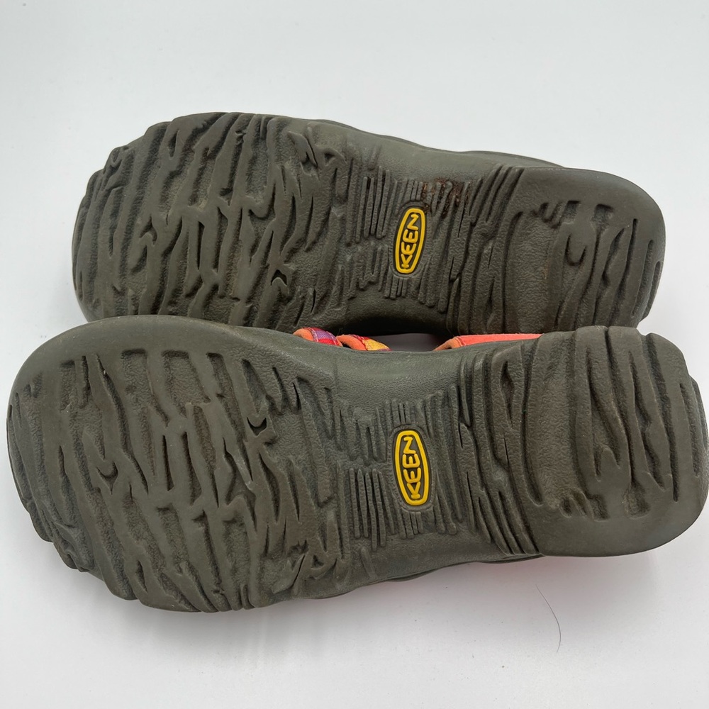 KEEN Whisper Coral Multi-Color Waterproof Sport Hiking Sandals Youth Girls 4 - Picture 7 of 10